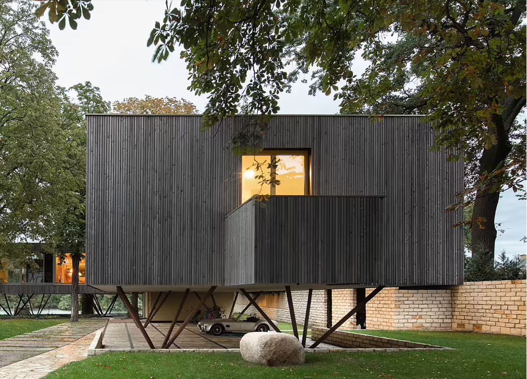 Carlos Zwick Architekten 湖边的房子