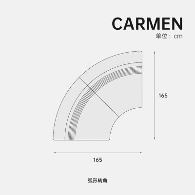 现代简约组合沙发 别墅轻奢布艺沙发图7